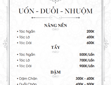 Uốn - Duỗi - Nhuộm