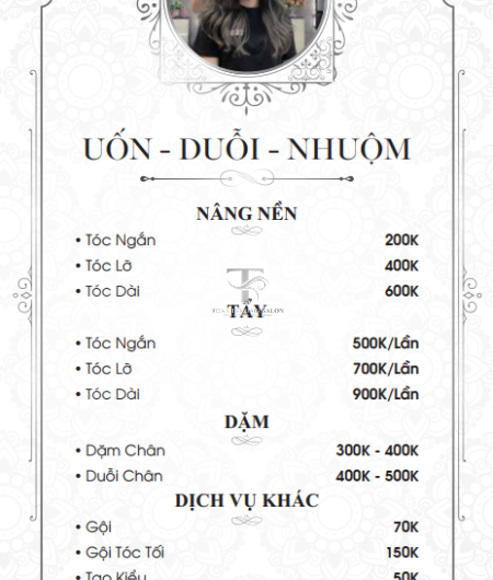 Uốn - Duỗi - Nhuộm